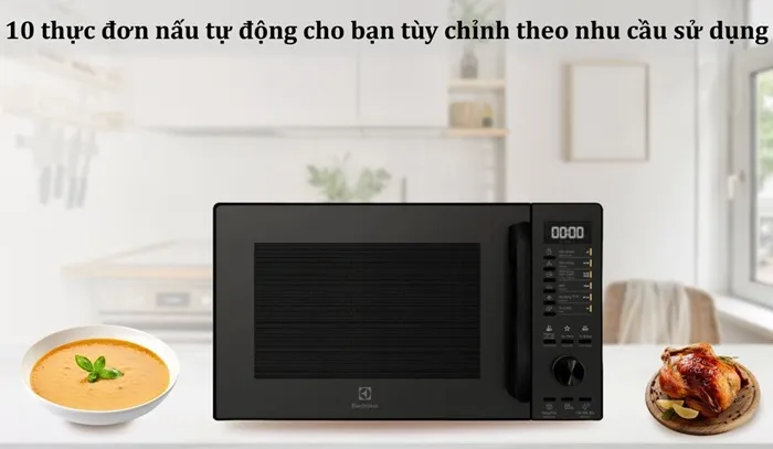 10 thực đơn nấu tự động